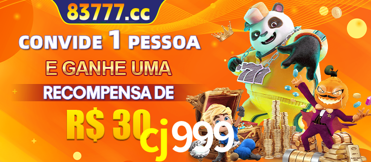 Banner institucional da cj999 sobre parceria de marcas e criação de uma marca de excelência, apresentando os mascotes de jogos populares como o Fortune Tiger.