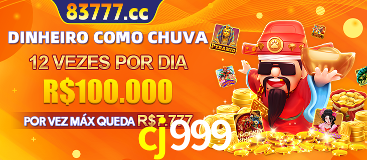 Banner do programa de recompensas Recomende para amigos do cj999, detalhando os bônus por convidar amigos, com prêmios que chegam a R$288.888.